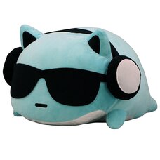 Blue Hamham Sleep Together Big Plush Toy Sunglasses
