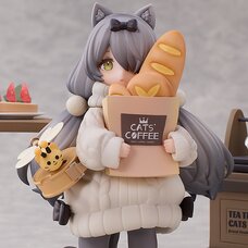 Decorated Life Collection Series Tea Time Cats: Nyan-machi Bakery Customer Cat Non-Scale Figure