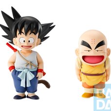 Ichibansho Figure Dragon Ball Son Goku & Krillin (Son Goku Training Section)