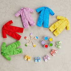 Nendoroid Doll: Outfit Set (Colorful Coveralls)