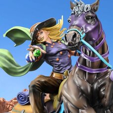 Super Figure Art Collection Jojo's Bizarre Adventure: Steel Ball Run Gyro Zeppeli & Valkyrie