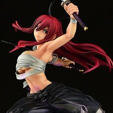 Fairy Tail Erza Scarlet: Samurai Shikkoku Ver. 1/6 Scale Figure