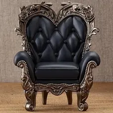 Pardoll Antique Chair: Noir (Re-run)