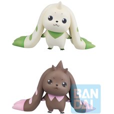 Ichibansho Figure Digimon Tamers Terriermon & Lopmon