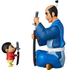 Ultra Detail Figure Crayon Shin-chan Series 5 Bushi no Kinchou (Matabei & Shin-chan)