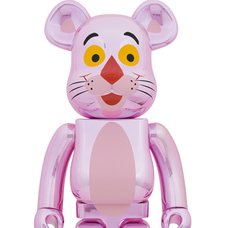 BE＠RBRICK Pink Panther: Chrome Ver. 1000％