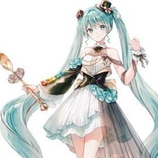 Hatsune Miku x Tirol Choco Collaboration Figure Coffee Nougat Ver.