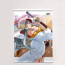 Ikki Tousen W Suede B2 Tapestry Choun Shiryu: Shiromuku no Bishou Ver.