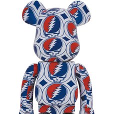 BE@RBRICK Grateful Dead Steal Your Face 1000%