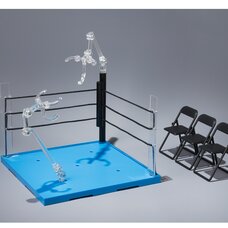 Tamashii Stage Act Ring Corner (Neutral)  & Folding Chair Set