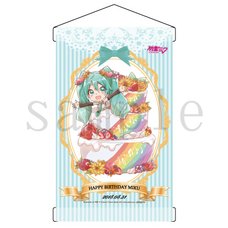 Hatsune Miku Birthday 2018 A4-Size Tapestry