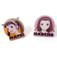 Nisemonogatari - Mayoi & Nadeko Pin Set