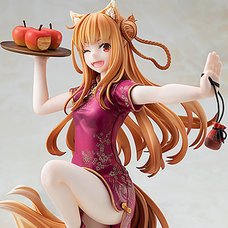 Spice and Wolf Holo: Chinese Dress Ver. 1/7 Scale Figure Kadokawa Special Set w/ Tapestry