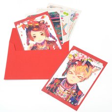Akiakane Postcard Set: Red
