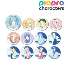 Piapro Characters Early Summer Ver. Trading Pin Badge Complete Box Set