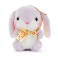 Pote Usa Loppy Pastel Rabbit Plush Collection (Ball Chain)