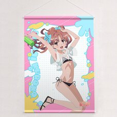 A Certain Scientific Railgun T W Suede B2 Tapestry Kuroko Shirai: Playing in the Water Ver.