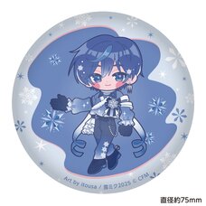 Snow Miku 2025 Punipuni Tin Badge Kaito: Itousa Ver.