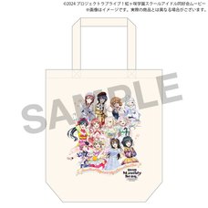 Love Live! Nijigasaki High School Idol Club NIJIGAKU Monthly Songs♪ Pop Up Store Tote Bag