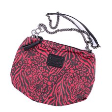 Hello Kitty Pink & Black Animal Print Crossbody Bag