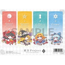 Touhou Project Mokyu Fuwa Clear Bookmarks