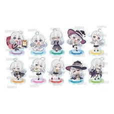 Wandering Witch: The Journey of Elaina Tradable Mini Acrylic Stand Figures Happy Birthday Elaina Ver. Complete Box Set