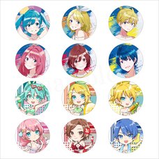 Hatsune Miku Summer Party Trading Pin Badge Collection