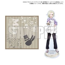 Love Live! Nijigasaki High School Idol Club We Want to Create This With You! Nijigaku Members' New Item Creation Project 2026 Mia Taylor's Towel Handkerchief w/ Acrylic Stand