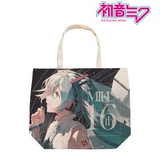 Hatsune Miku Happy 16th Birthday Ver. Full Graphic Tote Bag