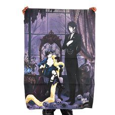 Black Butler Ciel with Cloak Fabric Poster