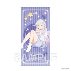 Re:Zero -Starting Life in Another World- Big Tapestry Emilia's Birthday Life 2025 Ver. Emilia