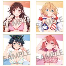 Rent-A-Girlfriend: Swimsuit Ver. Mini Shikishi Board Collection