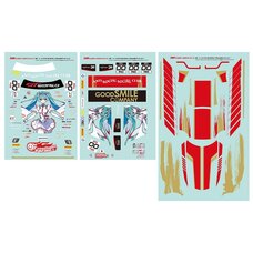 GSR Character Customization Series 052: Racing Miku SPA 2025 Ver. 1/10 Scale Sticker Set