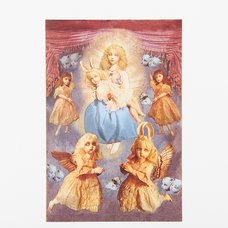 Mari Shimizu Doll Picture Postcards　“Mary and the Angel”