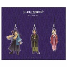 Blue Exorcist Kyoto Saga Acrylic Strap Set
