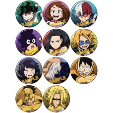 My Hero Academia Action Character Badge Collection Box Set Ver. A