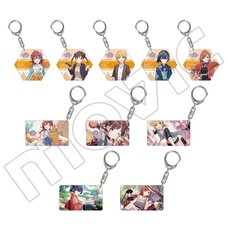 The Idolm@ster: Shiny Colors After School Climax Girls Acrylic Keychain Collection Box Set