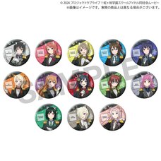 Love Live! Nijigasaki High School Idol Club (Gentle Nyangasaki) Tin Badges  (Set of 3)