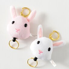 Marutto Reel Rabbit Keychains
