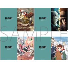 Spy x Family Main Visual Mission 17-20 Clear File Set
