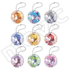Love Live! School Idol Project Sunny Day Song B9 Acrylic Keychain Collection Box Set