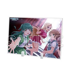 Ikizulive! Love Live! Bluebird Acrylic Plate 1st LIVE Ver. Yukuri & Aurora & Midori