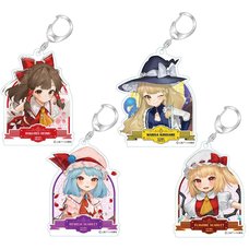 Touhou Project Acrylic Keychain Collection