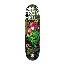 Girls from Hell Graphic Skateboard Beatrice