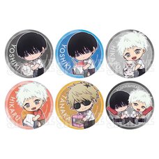 The Summer Hikaru Died Trading Tin Badge Gyugyutto Box Set