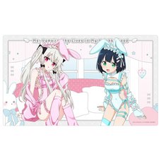 Ms. Vampire Who Lives in My Neighborhood Rubber Mat Sophie & Akari: Yumeiro Bunny Ver.