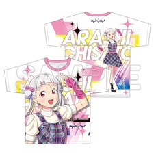 Love Live! Superstar!! Full Graphic T-shirt Music-Talk-Teamwork! Prime Adventure!! Ver. Chisato Arashi