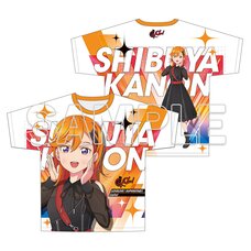 Love Live! Superstar!! Full Graphic T-shirt Music-Talk-Teamwork! Prime Adventure!! Ver. Kanon Shibuya