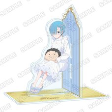 Re:ZERO -Starting Life in Another World- Acrylic Bookend: Re:ZERO -Starting Life with Ram and Rem's Birthday Celebration 2026 Ver. Rem