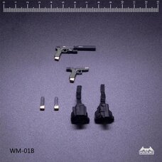 WM-01B 1/12 Scale Glock 17 (Army Green) Equipment Set